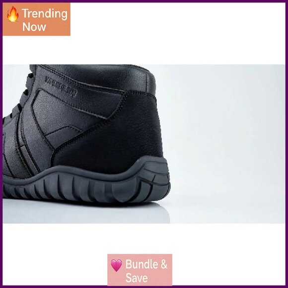 Warm Waterproof Winter Boots Wide Toe Box Zero Drop Outdoor Shoes - Picture 8 of 8